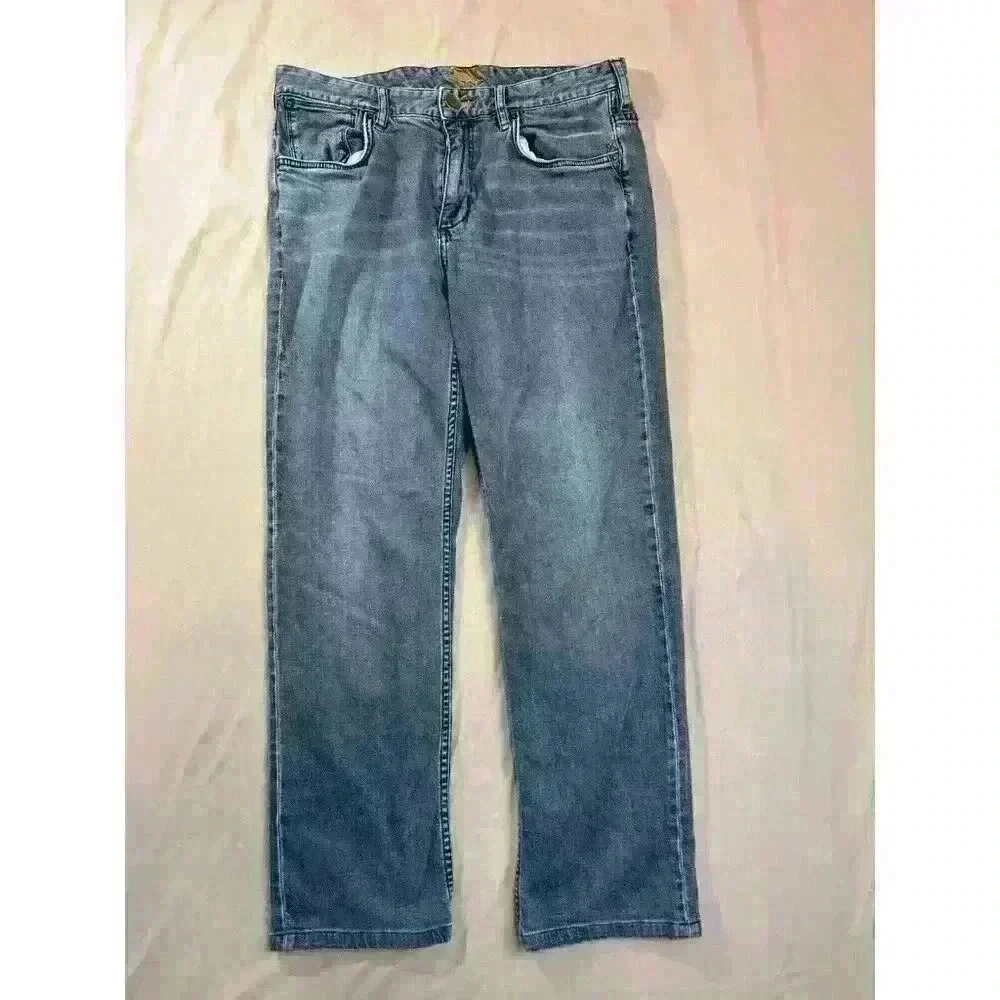 Tommy Bahama Authentic Mens Denim Jeans Size 34x34 Medium Wash Blue 32x27 Actual